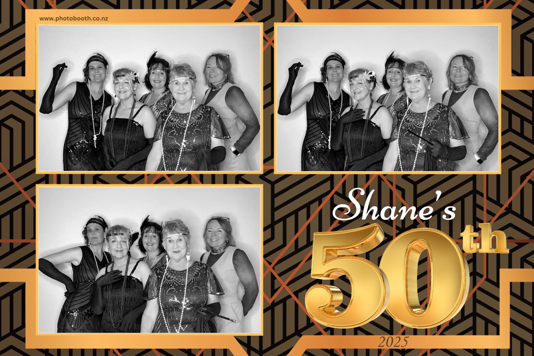 Shane's 50th Birthday — Selfie Central photo booth